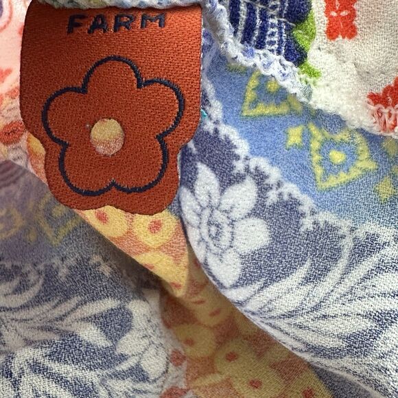 FARM Rio Multicolor Halter Mini Dress - Picture 3 of 14